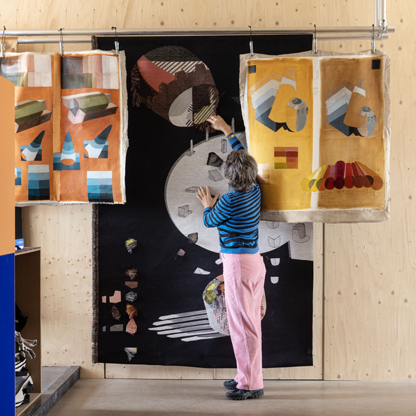 Exhibition display of Hella Jongerius works